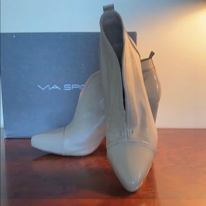 Via Spiga high heel booties